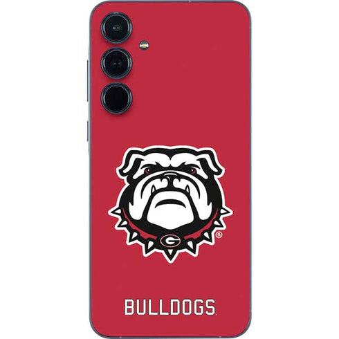 University of Georgia Bulldogs Logo Galaxy A55 5G Skin